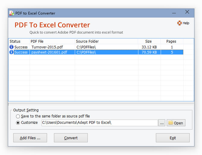 microsoft excel to pdf converter free download